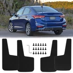 Front & Rear Rubber Flaps Mudguards Splash For Hyundai Accent Sedan. Fixed Price $39.26.