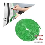 Car Door Protector Edge Guards, Universal Rubber Seal Shape 10M Green. Fixed Price $25.22.