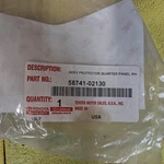 Genuine Oem Toyota 09-13 Corolla Rh Quarter Panel Stone Guard Protector 58741-02. Fixed Price $19.99.