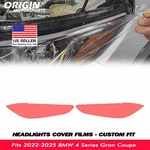 Precut Headlights Protection Clear Covers Fits 2022-2025 Bmw 4 Series Gran Coupe. Fixed Price $40.49.