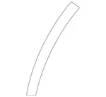 Genuine Lexus Quarter Panel Protector 58741-53030. Fixed Price $17.41.