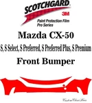 Scotchgard Paint Protection Film Series 2023 Mazda CX-50. Fixed Price $175.00.