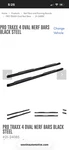 Westin 21-24085 Pro Traxx Oval Nerf Step Bars For 19-26 Dodge Ram 1500 Crewcab. Fixed Price $250.00.