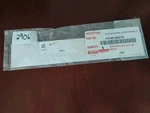 2014-2019 Toyota Highlander Stone Guard Oem 75748-0E010 Dr Lower Rear Door Lh. Fixed Price $10.00.