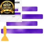 Hirificing Purple Door Sill Guard Protector, 4PCS 3D Carbon Fiber. Fixed Price $13.99.