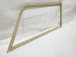 1989 Jeep Grand Wagoneer Oem Rear Left Cargo Quarter Window Metal Trim. Fixed Price $54.99.