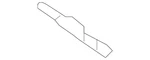Genuine Nissan Stone Deflector 78864-6CA0A. Fixed Price $13.94.