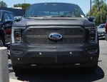 Lebra Front Mask Cover Fits 2021-2023 Ford F-150 V8 Without License Plate Bk. Fixed Price $148.99.