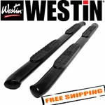 Westin 21-24155 4" Pro Traxx Cab Length Black Oval Tube Step Bars. Fixed Price $325.99.