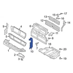 Ford Transit Connect 19-23 Front Left Lower Radiator Support Baffle. Fixed Price $46.76.