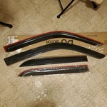 94751 New 96-02 Toyota Runner Window Vent Shade Rain Visors Tape-on Exterior. Fixed Price $26.99.