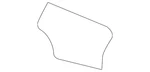 Genuine Volkswagen Stone Guard 1C0-821-713-G. Fixed Price $39.34.