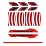 Ruiante 33PCS Universal Car Strong Reflective Stickers Set For Style-b Red. Fixed Price $19.53.