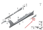 Bmw G29 Left Side Sill Trim Panel Protecti. Film 51777947057 No Duty. Fixed Price $107.80.