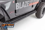 Go Rhino DSS4156T Dominator Xtreme Side Steps With Rocker Panel Mounting Bra. Fixed Price $609.99.