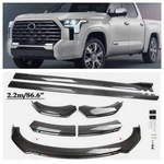 Front Bumper Lip Splitter Chin For Toyota Tundra Carbon Style Side Skirt Us. Fixed Price $190.94.