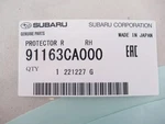 Subaru Passenger Rh Rear Protector Tape 91163CA000 For 2013-2020 Brz Oem. Fixed Price $48.00.
