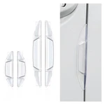 4 Pcs Car Door Bumper Anti-collision Strips, Embedded Transparent. Fixed Price $9.99.
