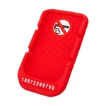 Falvfun Car Dashboard Anti-slip Mat Phone Holder, Multifunctional Red. Fixed Price $10.96.