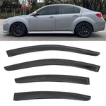 Fits 10-14 Subaru Legacy Sedan 4PCS Window Visors Smoke Acrylic Deflectors Set. Fixed Price $29.99.
