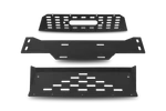Attica 2021-2023 Fits Ford F-150 Front Bumper Winch Plate Powder Coated Black. Fixed Price $219.00.