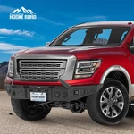 Steel Front Bumper W/ Winch Plate & Led Light Fit 2017-2024 Nissan Titan Pickup. Fixed Price $449.22.