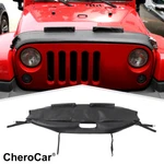 Front Engine Hood Cover Panel Bra Protector For Jeep Wrangler Jk 2007-2017. Fixed Price $39.99.