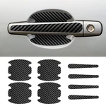 Door Handle Scratch Protectors, Carbon Fiber BLACK-8PCS. Fixed Price $12.54.