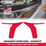 Precut Headlights Protection Clear Covers Bra Fits 2024-2026 Cadillac Optiq. Fixed Price $49.99.