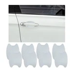 Ziciner 8 Door Handle Sticker, Carbon Fiber Texture Pcs, Silver. Fixed Price $11.84.