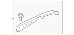 Genuine Toyota Fender Protection Film 53826-06070. Fixed Price $68.00.