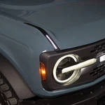 Putco 22-24 Ford Bronco Luminix Drl Led Light Hood Limb Riser Fac Hinge Rplc. Fixed Price $396.99.