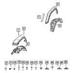 For Jeep Gladiator 2020-2025 Mopar 68500108AA Anti-chip Film. Fixed Price $345.77.