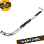 Dee Zee DZ372523 3" Round Stainless Steel Nerf Bar For 99-00 Silverado/sierra. Fixed Price $292.36.
