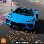 Paint Protection Film, Clear -chevrolet Corvette 2020-2025 Front Bumper. Fixed Price $295.00.