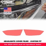 Precut Headlights Protection Clear Covers Bra Fits 2020-2025 Audi A5 Sportback. Fixed Price $40.49.