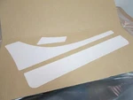 Maserati Ghibli - Rh Rear Protective Film Kit Invisible Bra New # 940000455. Fixed Price $72.28.
