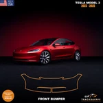 Paint Protection Film, Clear -tesla Model 2023-2025 Front Bumber. Fixed Price $199.25.