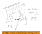Gm Oem 14-19 Silverado 1500 Pick Up Box Exterior Trim-protector 22801026. Fixed Price $74.41.
