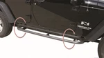 Rampage 88732 Side Bar Retractable Rockerguard Step For 07-18 Wrangler Jk 4DR. Fixed Price $749.34.
