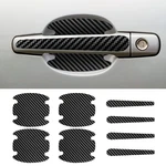 8PCS Door Handle Sticker, Carbon Fiber Scratch Protectors. Fixed Price $11.51.