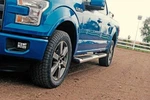 Dee Zee DZ16421 Aluminum Oval Black Powder Coated Nerf Bar. Fixed Price $379.97.