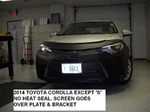 Lebra Front End Mask Cover Fits 2014 2015 Toyota Corolla Except Model. Fixed Price $148.99.