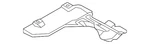 Genuine Audi Rear Shield 4H0-825-213-E. Fixed Price $189.00.
