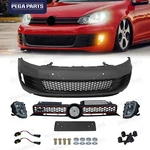Front Bumper Cover W/redline Grille Gti Style Assembly For Vw Golf MK6 2010-2014. Fixed Price $489.99.