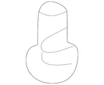 Genuine Volkswagen Skid Plate Screw N-100-704-03. Fixed Price $6.84.