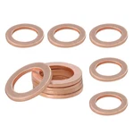 Shmzk 10 Pcs Oil Drain Plug Gasket, 14MM Copper Crush. Fixed Price $6.26.