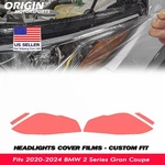 Precut Headlights Protection Clear Covers Fits 2020-2024 Bmw Series Gran Coupe. Fixed Price $40.49.