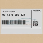 Genuine Bmw 07149502134 -. Fixed Price $30.57.