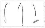 Genuine Honda Door Edge Guards 08P20-TG7-190A. Fixed Price $89.65.